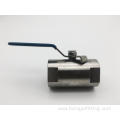 Stainless Steel 1PC Bar Female Ball Valve